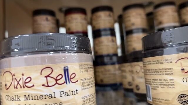 Raindrops & Roses features Dixie Belle Paints